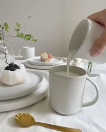 Sandsbro melkekanne - Off-white, 30 cl - Scandi Living