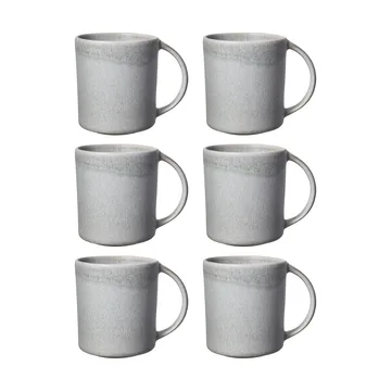 Sandsbro mugg lysegrå, 30 cl, 6-pk - Scandi Living