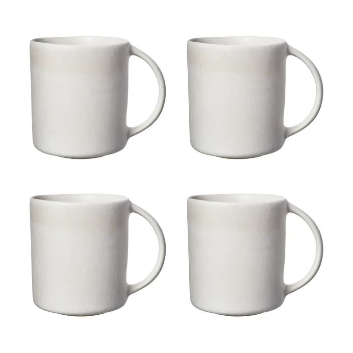 Sandsbro mugg offwhite, 30 cl, 4-pk - Scandi Living