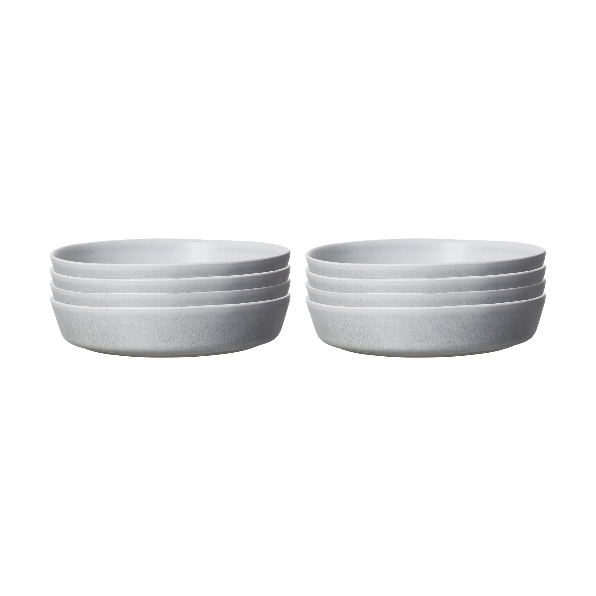 Sandsbro pastatallerken lysegrå, Ø23 cm, 8-pk Scandi Living