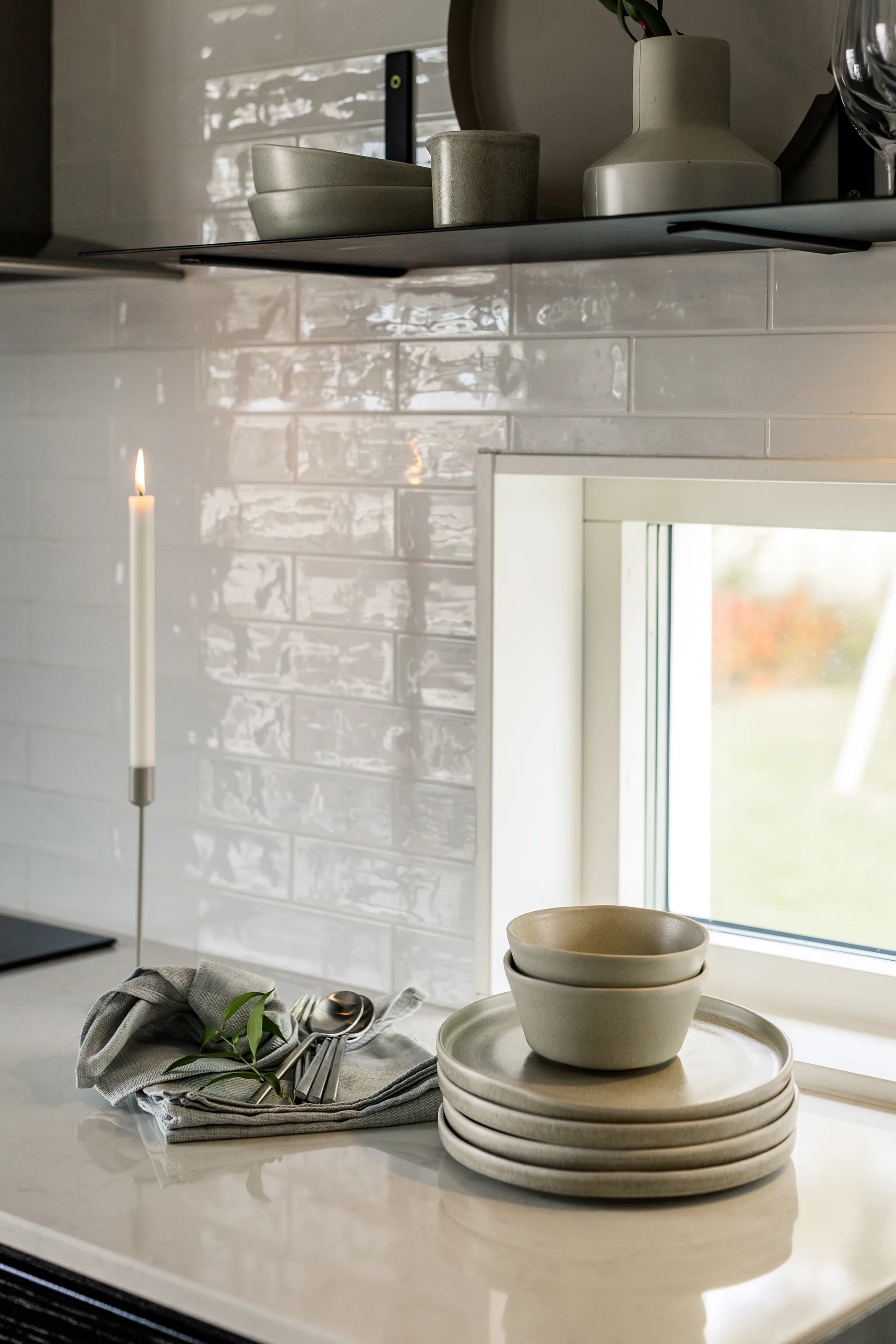 Sandsbro skål Ø 15 cm, Lysegrå Scandi Living