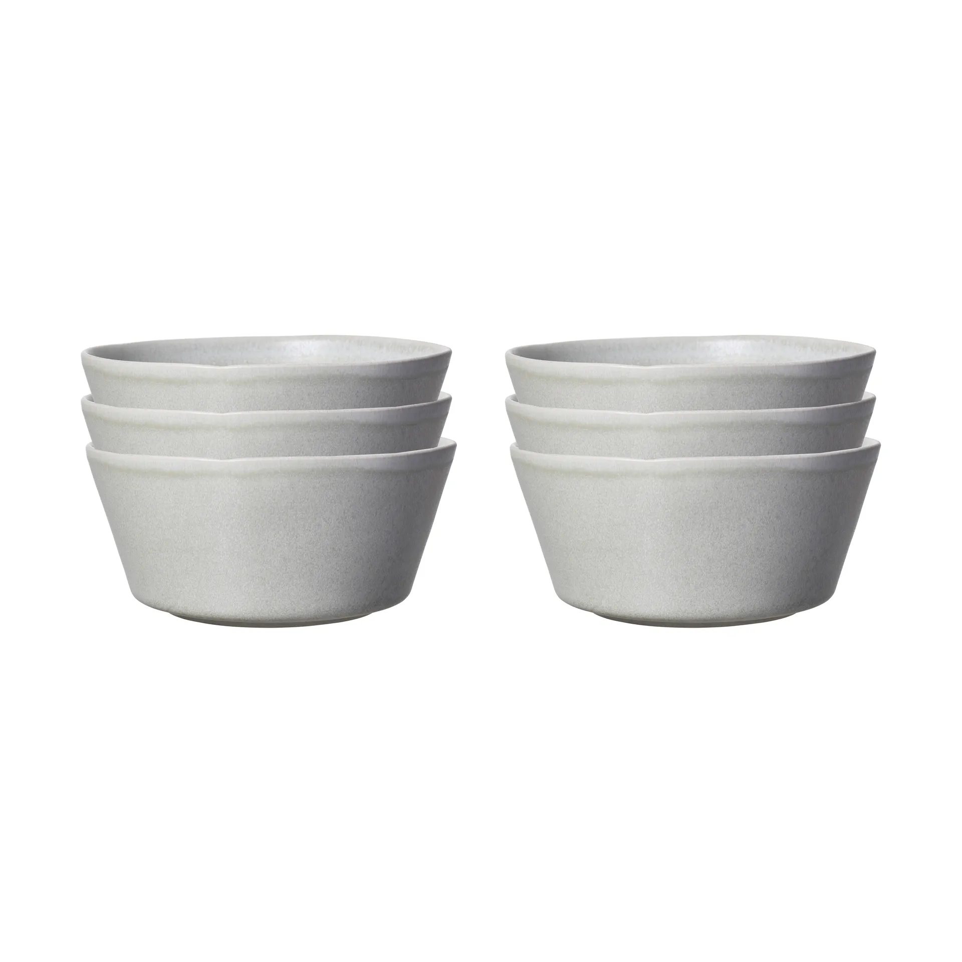 Sandsbro skål lysegrå, Ø15 cm, 6-pk,  Scandi Living