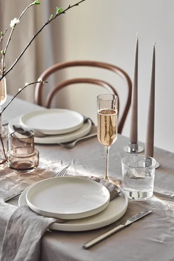 Sandsbro tallerken - Off-white, Ø20 cm - Scandi Living