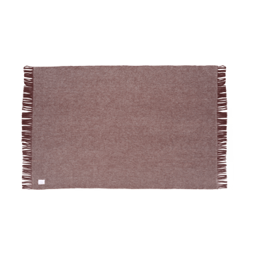 Sandstone ullpledd 130x180 cm - Burgunder - Scandi Living