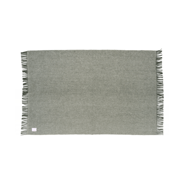 Sandstone ullpledd 130x180 cm - Khaki grønn - Scandi Living