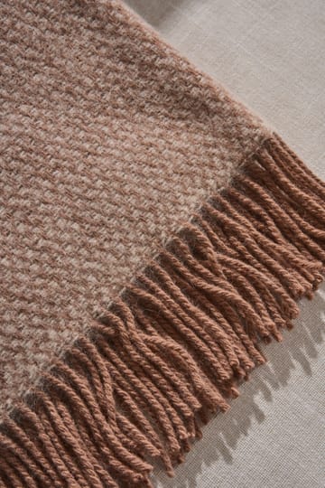 Sandstone ullpledd 130x180 cm - Mocca - Scandi Living