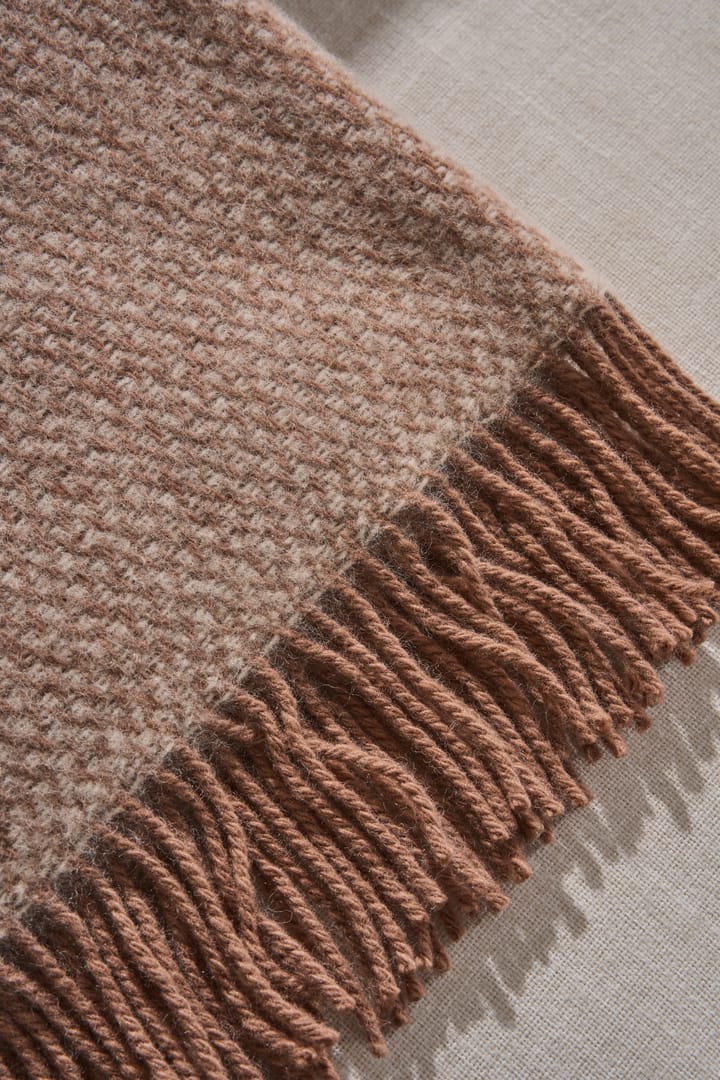 Sandstone ullpledd 130x180 cm, Mocca Scandi Living