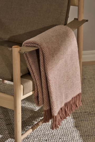 Sandstone ullpledd 130x180 cm - Mocca - Scandi Living