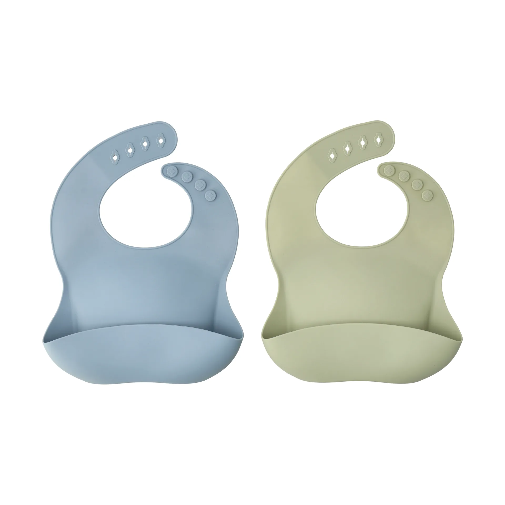 Silly smekke silikon 2-pk, Green-blue Scandi Living