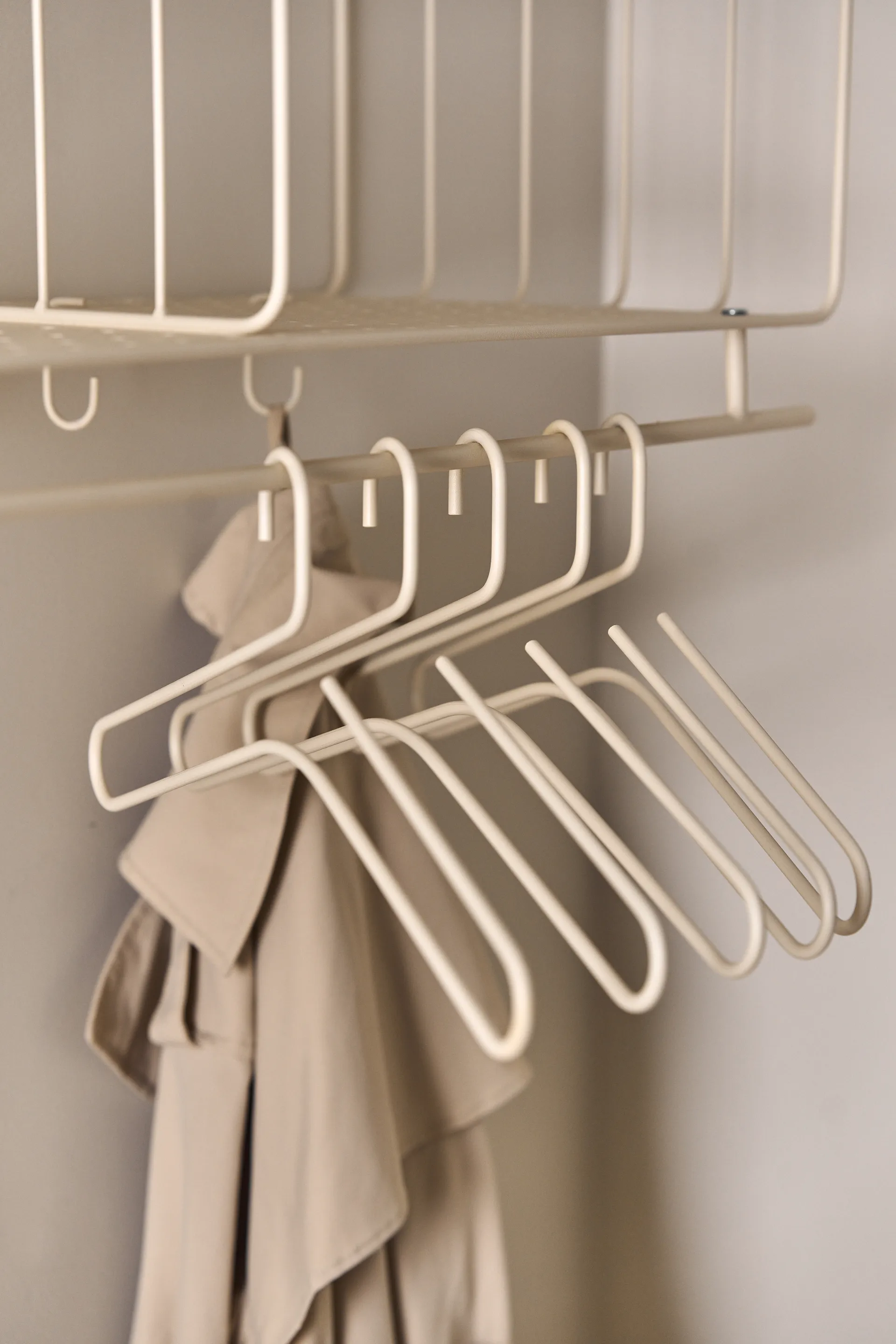 Smooth kleshenger 5-pk, Beige Scandi Living