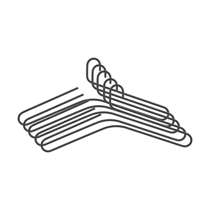 Smooth kleshenger 5-pk - Black - Scandi Living