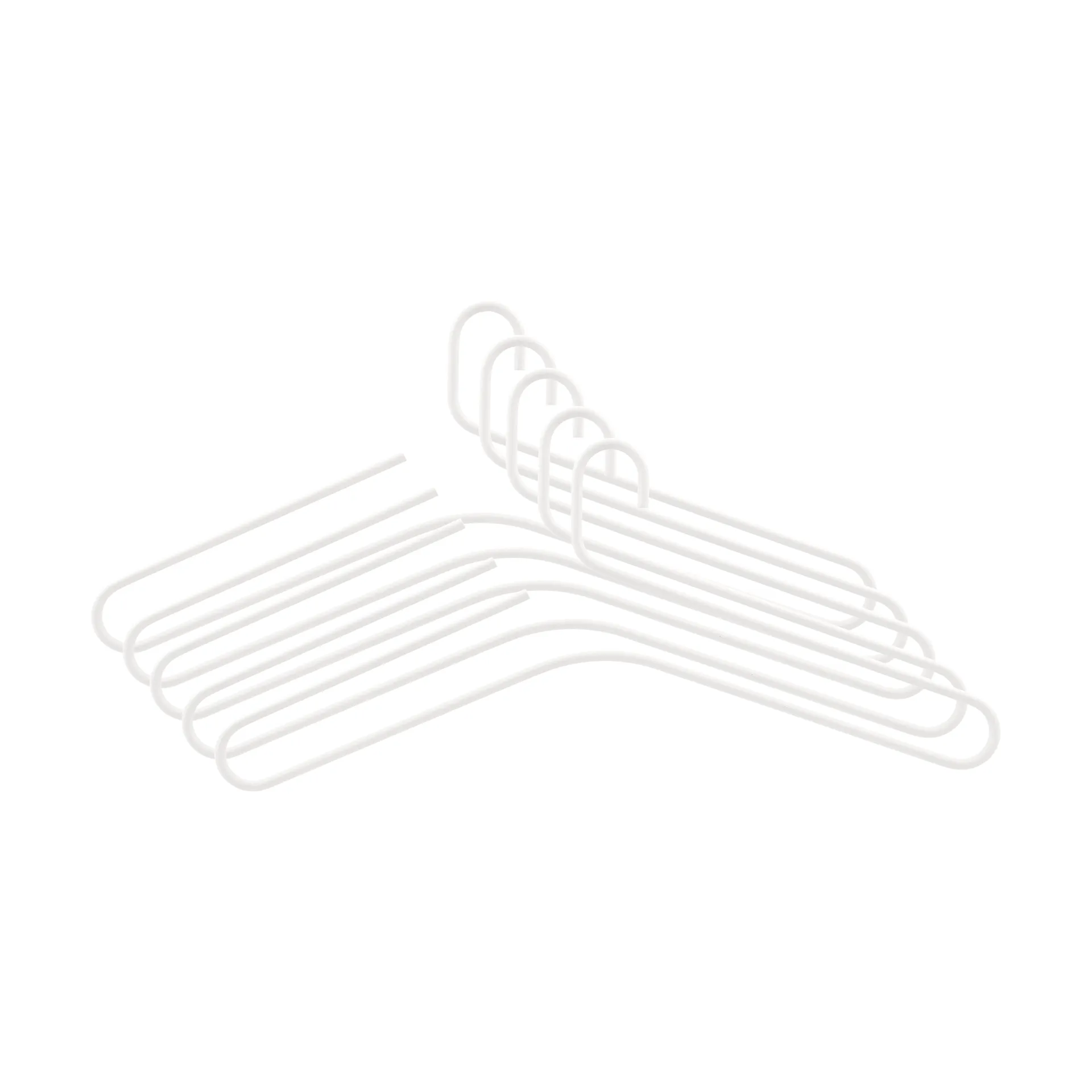 Smooth kleshenger 5-pk, White Scandi Living