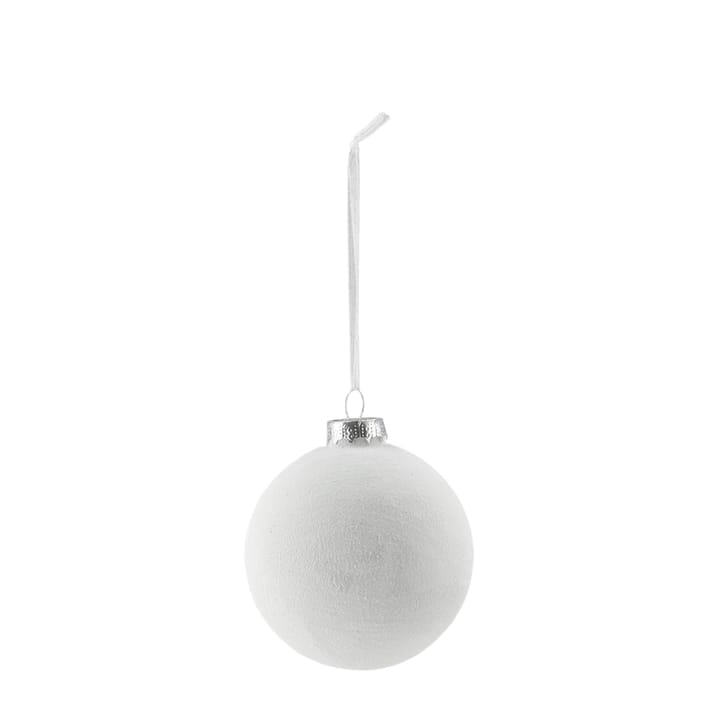 Snowing juletrekule 6-pakning, White Scandi Living