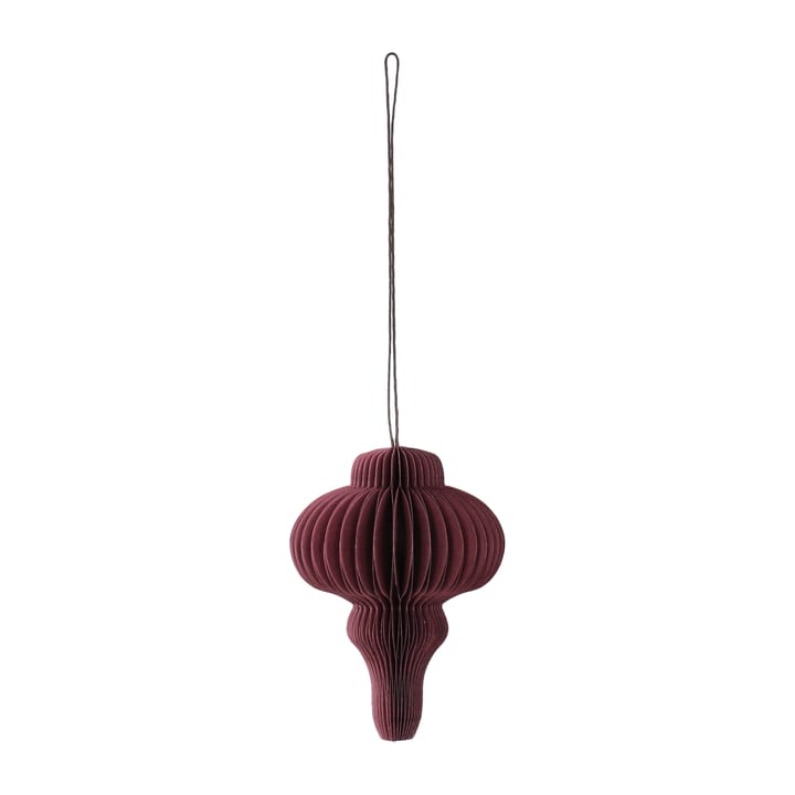 Spira juletrekuler 4-pakning, Red Scandi Living