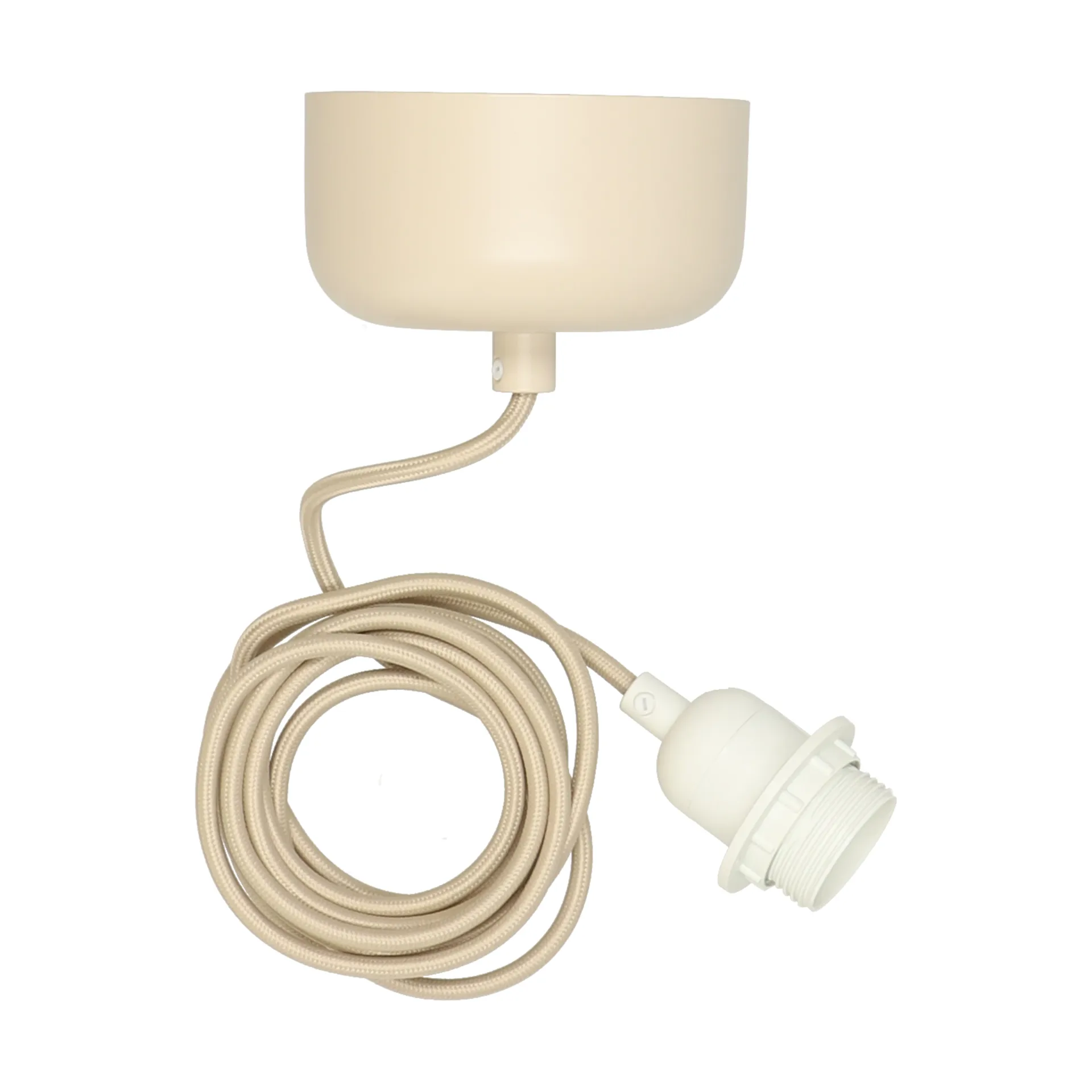 Takoppheng inkl. ledning 250 cm, Beige Scandi Living