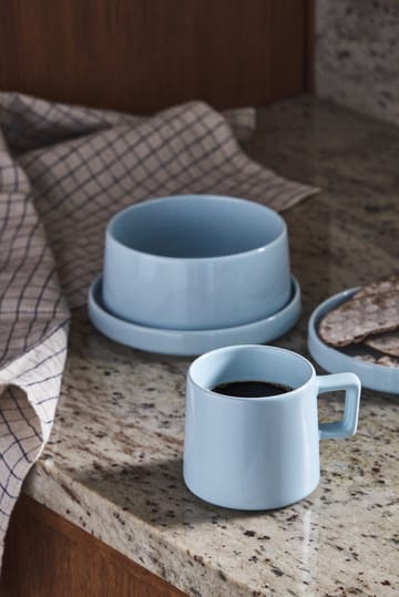 Taper asjett 14 cm - Lyseblå - Scandi Living