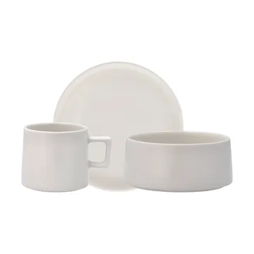 Taper frokostsett 12 deler - Hvit - Scandi Living