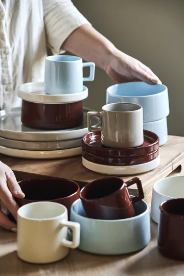 Taper frokostsett 12 deler - Rød - Scandi Living
