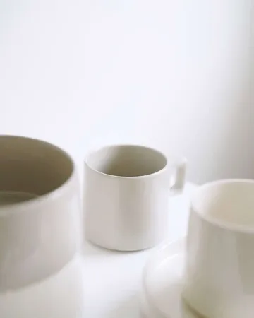 Taper kopp 30 cl - Hvit - Scandi Living