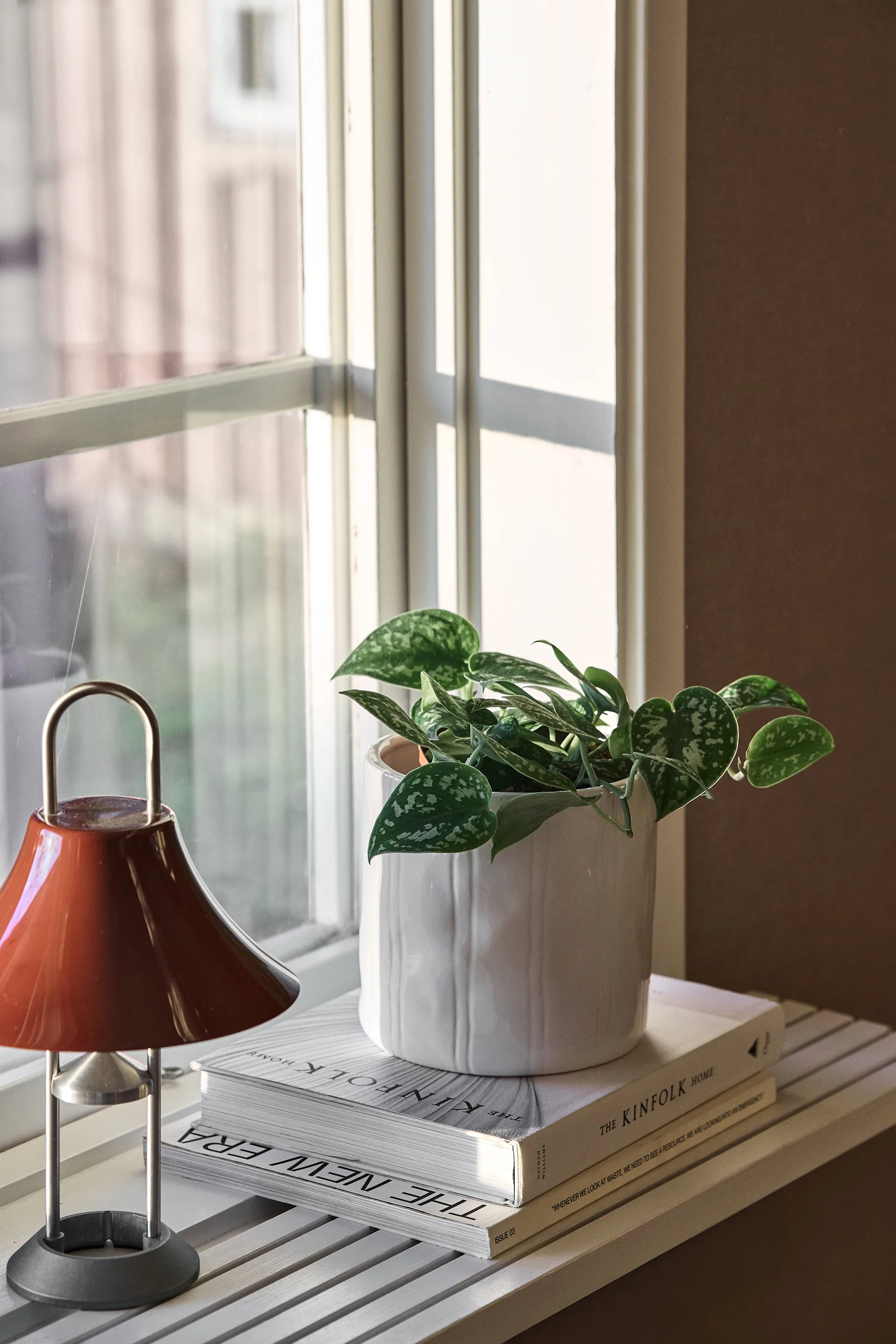 Thrive krukke Ø16 cm, Hvit-hvit Scandi Living