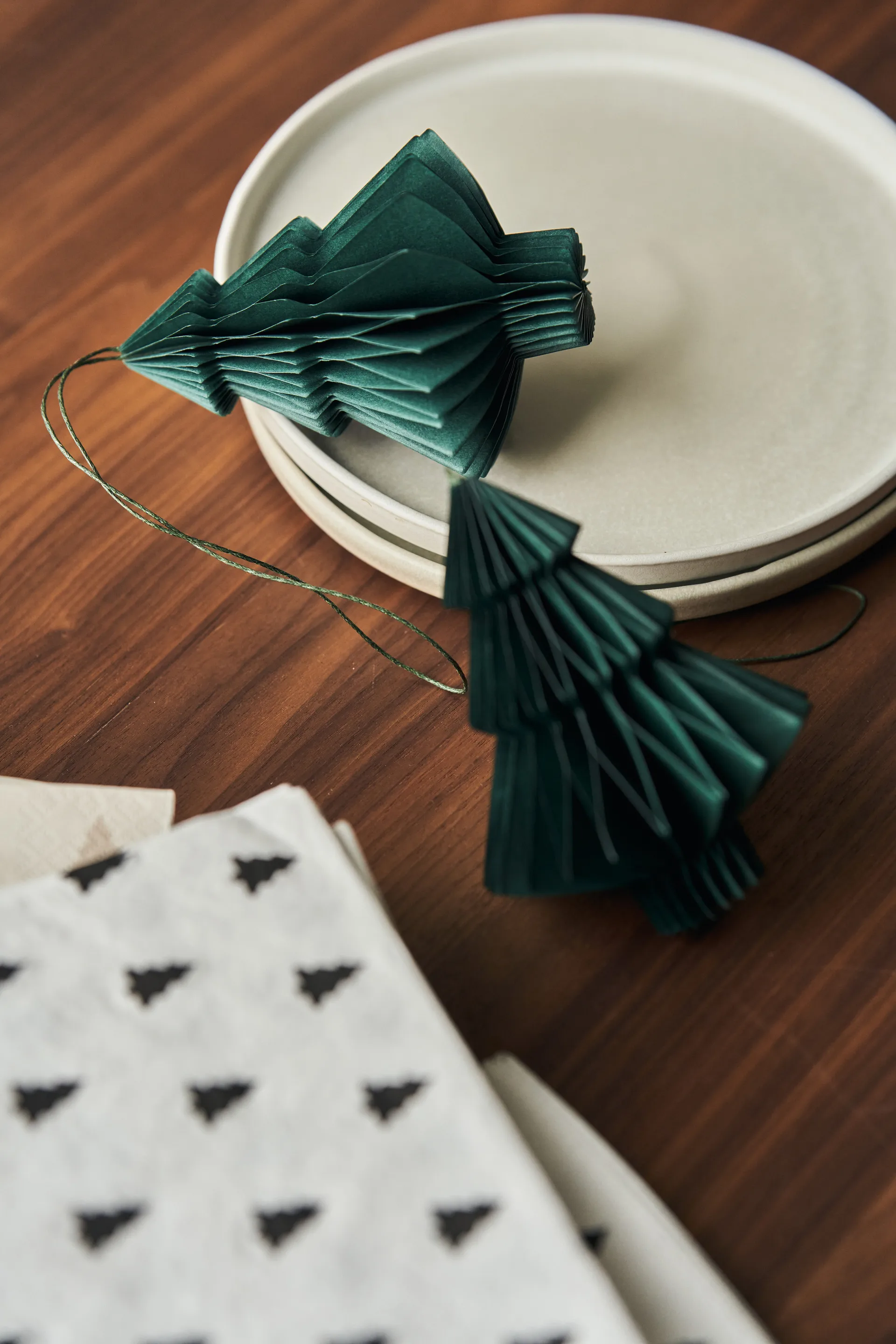 Tree juletrekuler 4-pakning, Forest Green Scandi Living