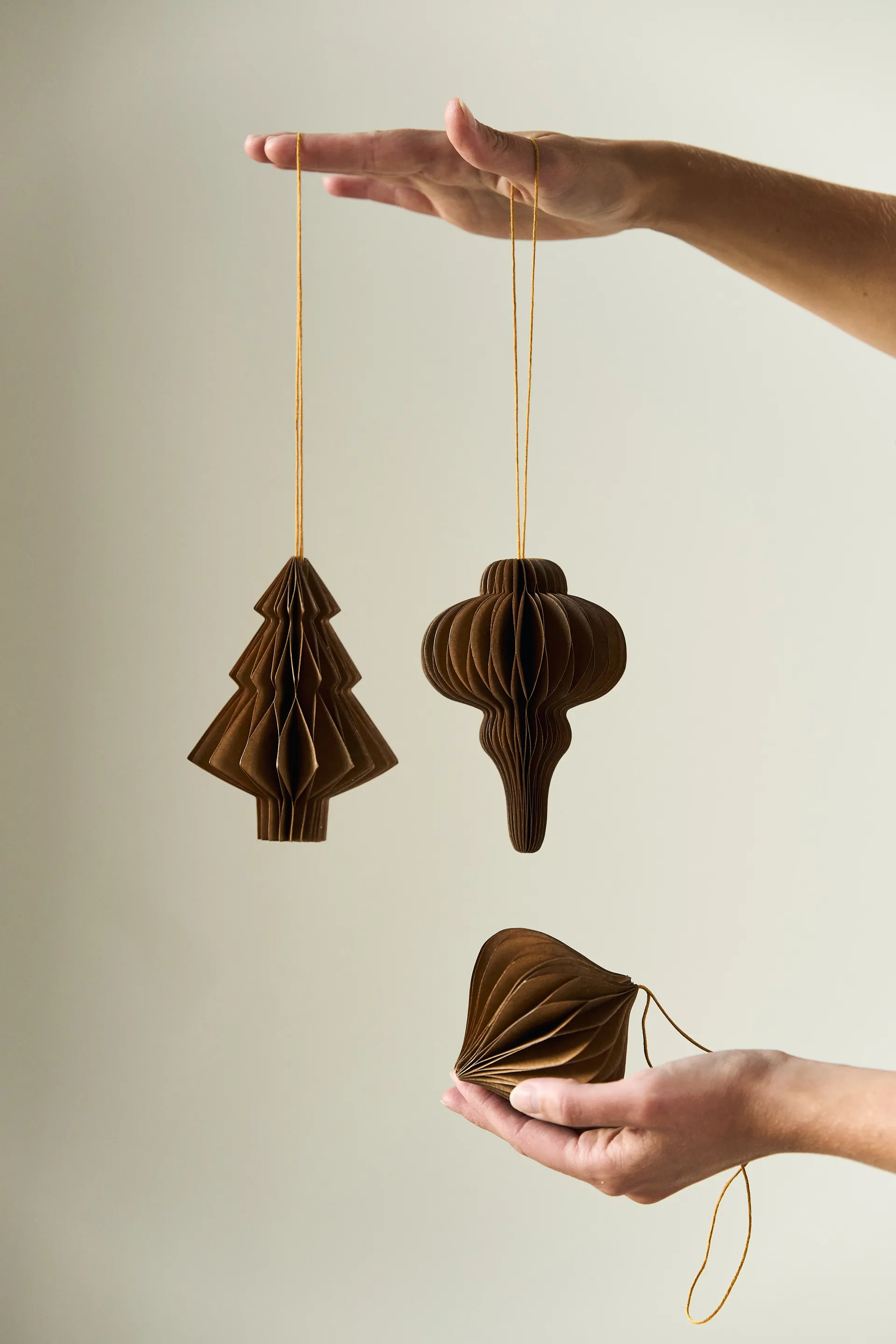 Tree juletrekuler 4-pakning, Natural Scandi Living