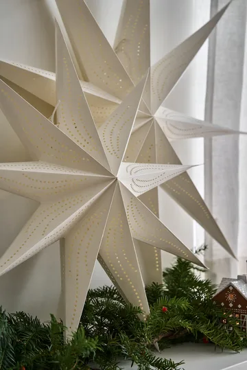 Veil adventsstjerne Ø90 cm 2-pakning - Scandi Living