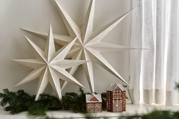 Veil adventsstjerne Ø90 cm 2-pakning - Scandi Living