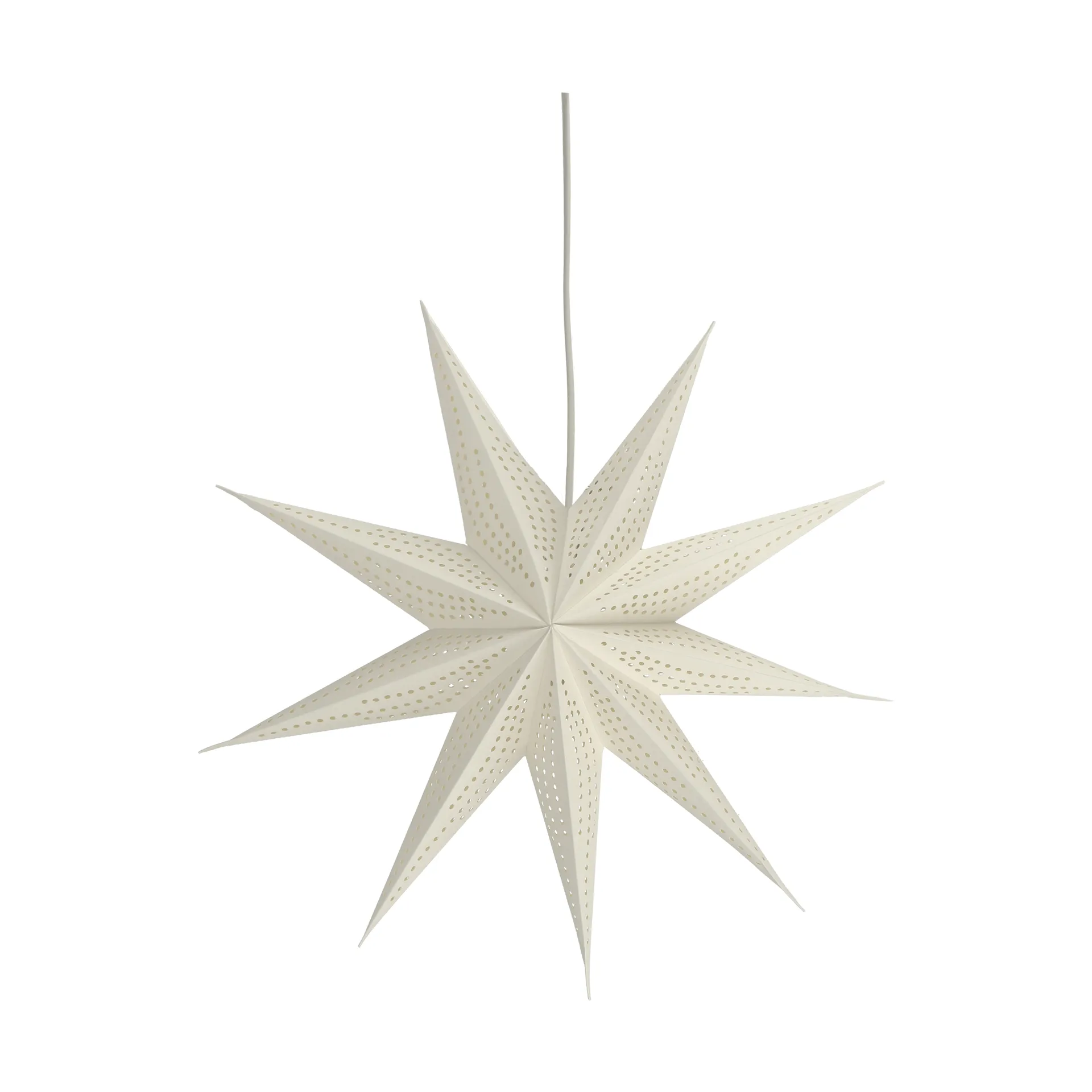 Veil adventsstjerne, Hvit, Ø45 cm Scandi Living