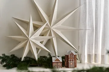 Veil adventsstjerne - Hvit, Ø90 cm - Scandi Living