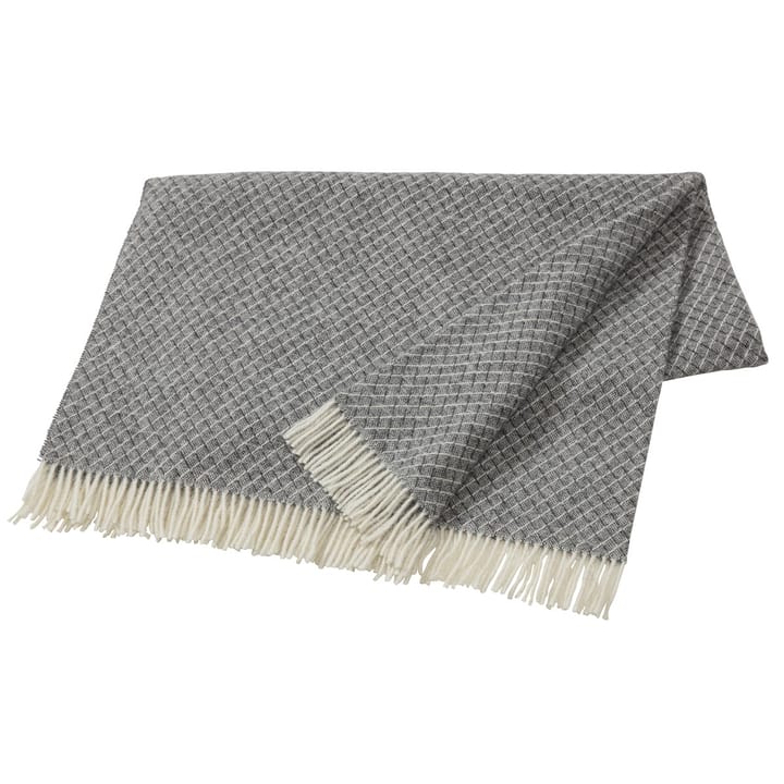 Wicker ullpledd - Grey - Scandi Living