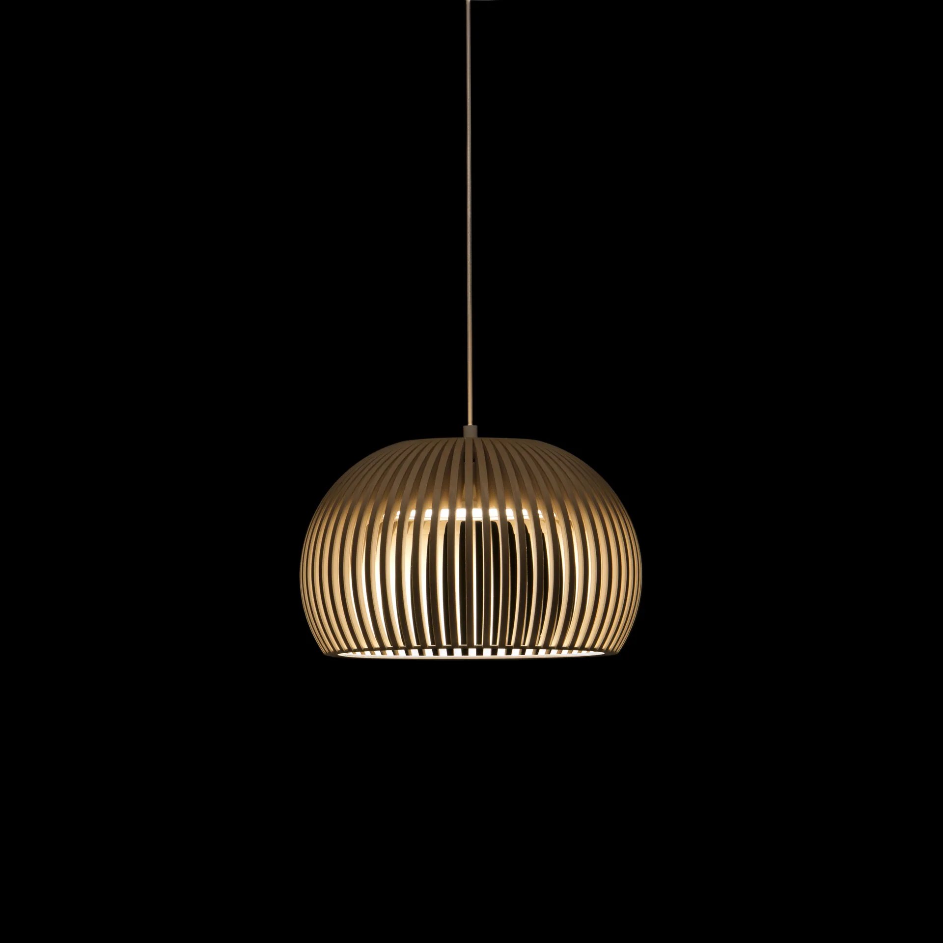 Atto 5000, taklampe, natural birch Secto Design