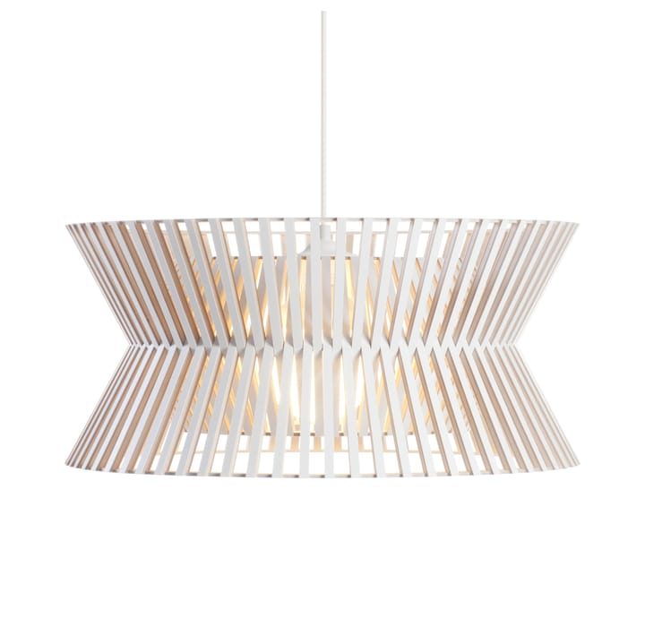 Kontro 6000, taklampe - white laminated - Secto Design