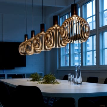 Octo Small 4241 taklampe - Black laminate - Secto Design