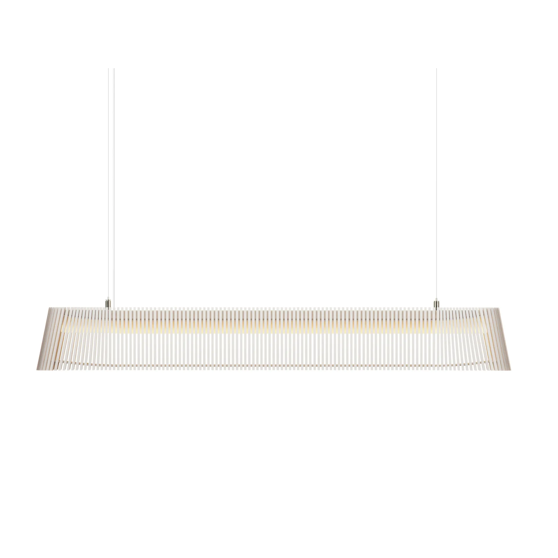 Owalo 7000, taklampe, white laminated Secto Design
