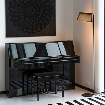 Owalo 7010 gulvlampe - Black laminated - Secto Design