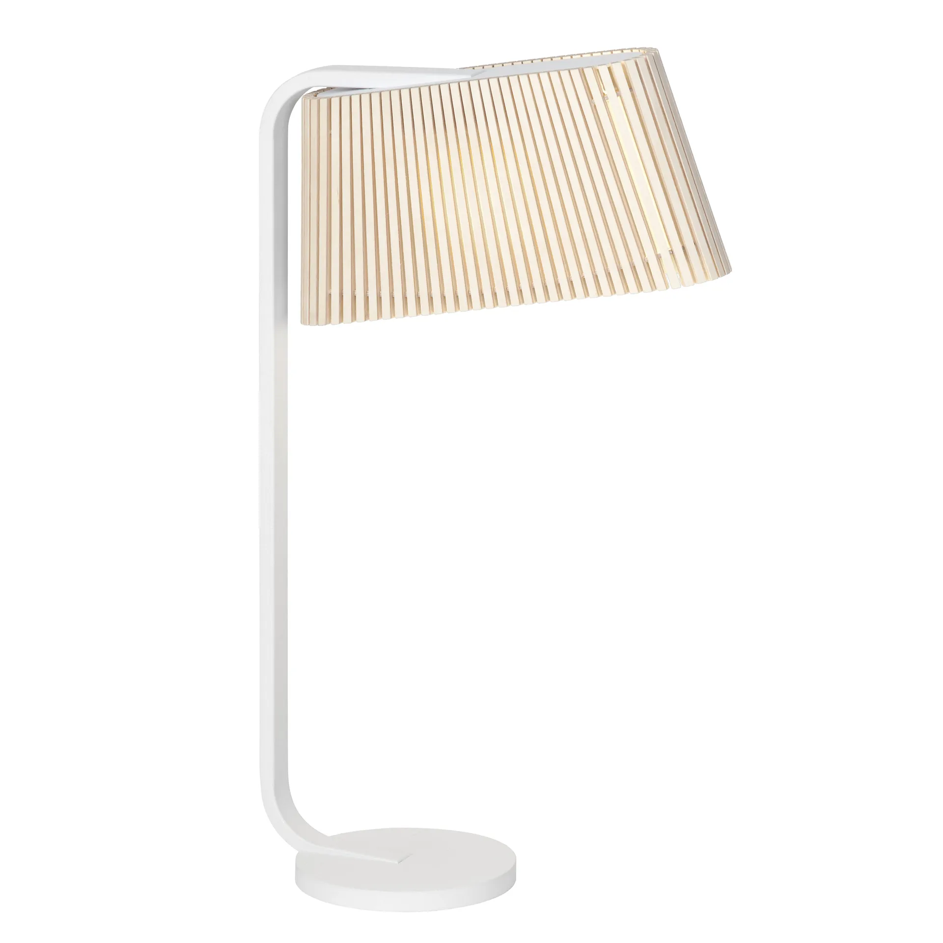 Owalo 7020, bordlampe, natural birch Secto Design