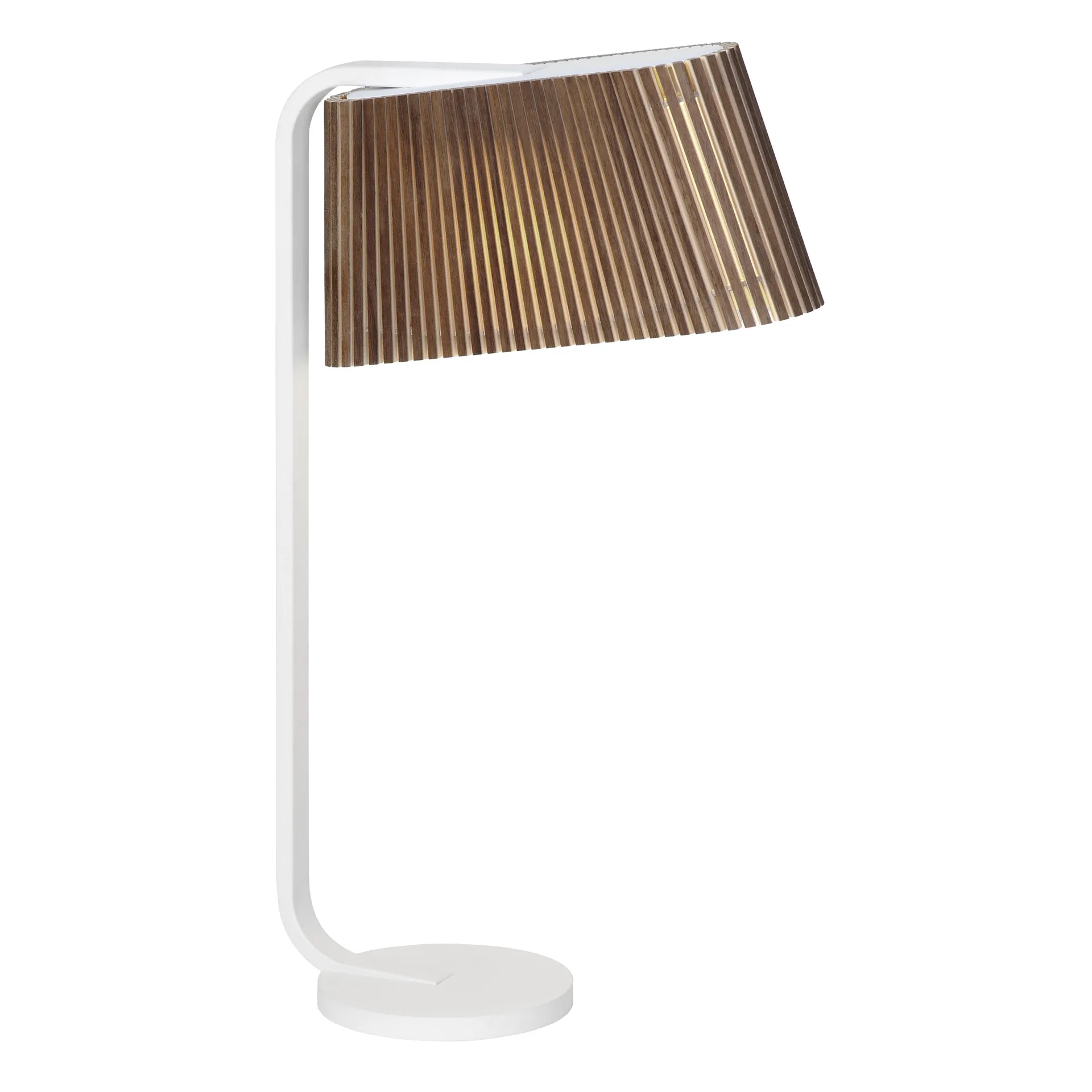 Owalo 7020, bordlampe, walnut veneer Secto Design