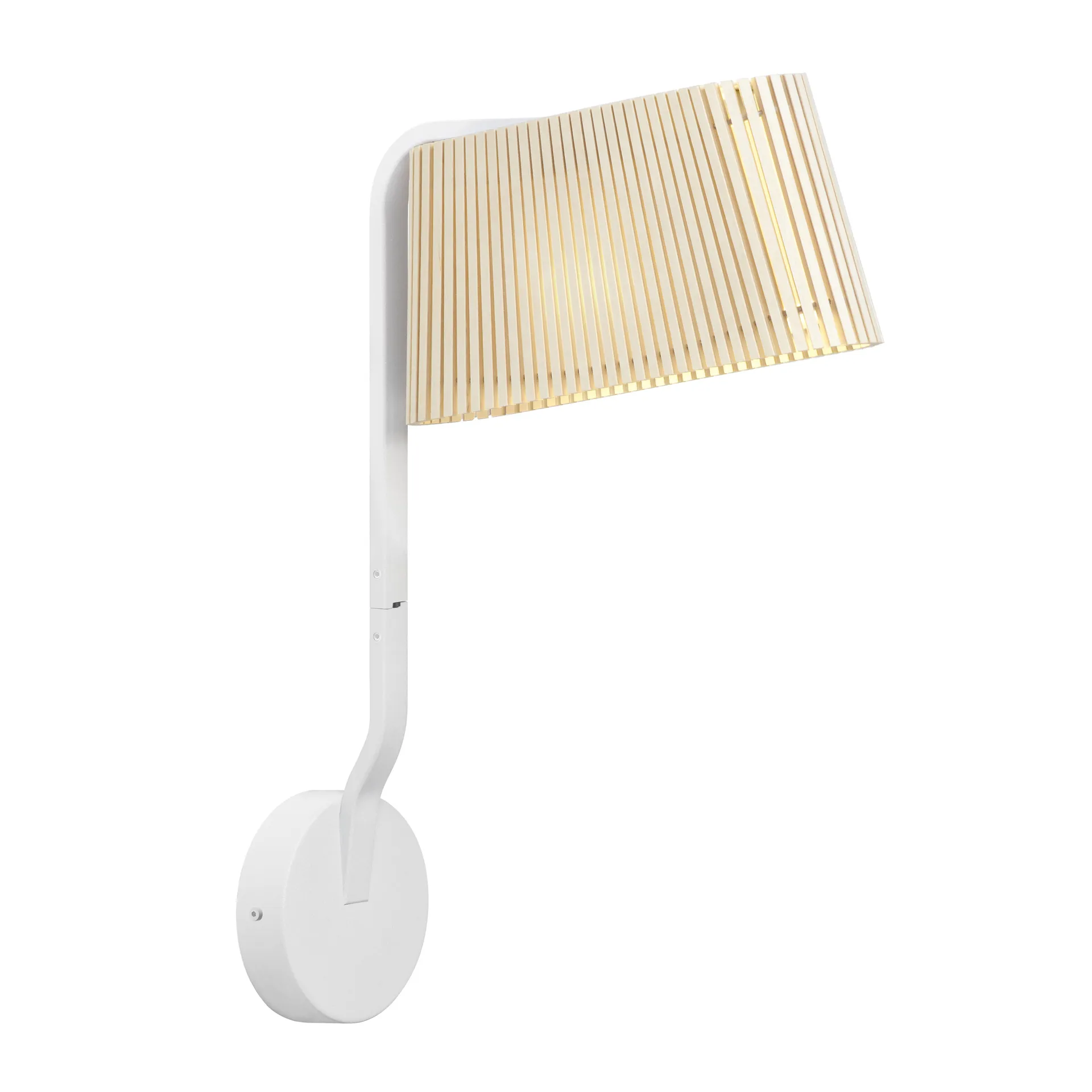 Owalo 7030, vegglampe, natural birch Secto Design