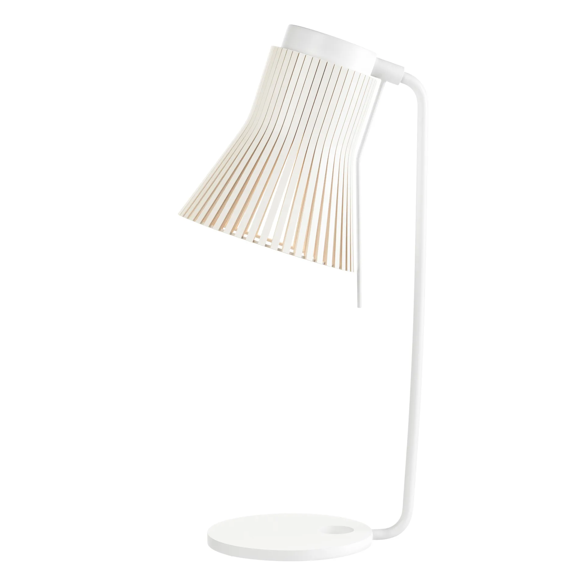 Petite 4620, bordlampe, white laminated Secto Design