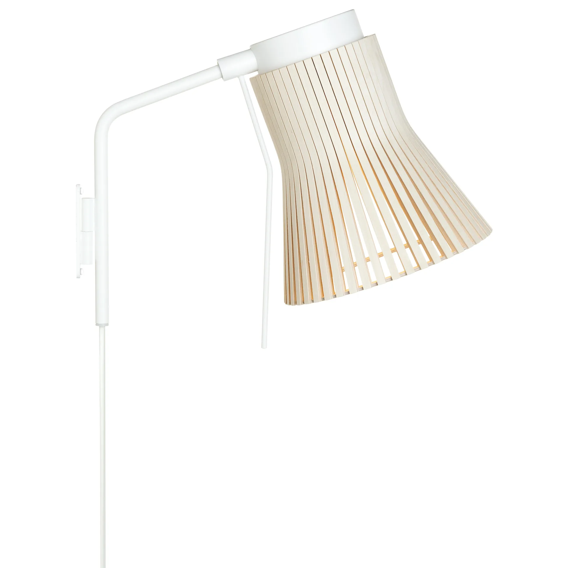 Petite 4630, vegglampe, natural birch Secto Design
