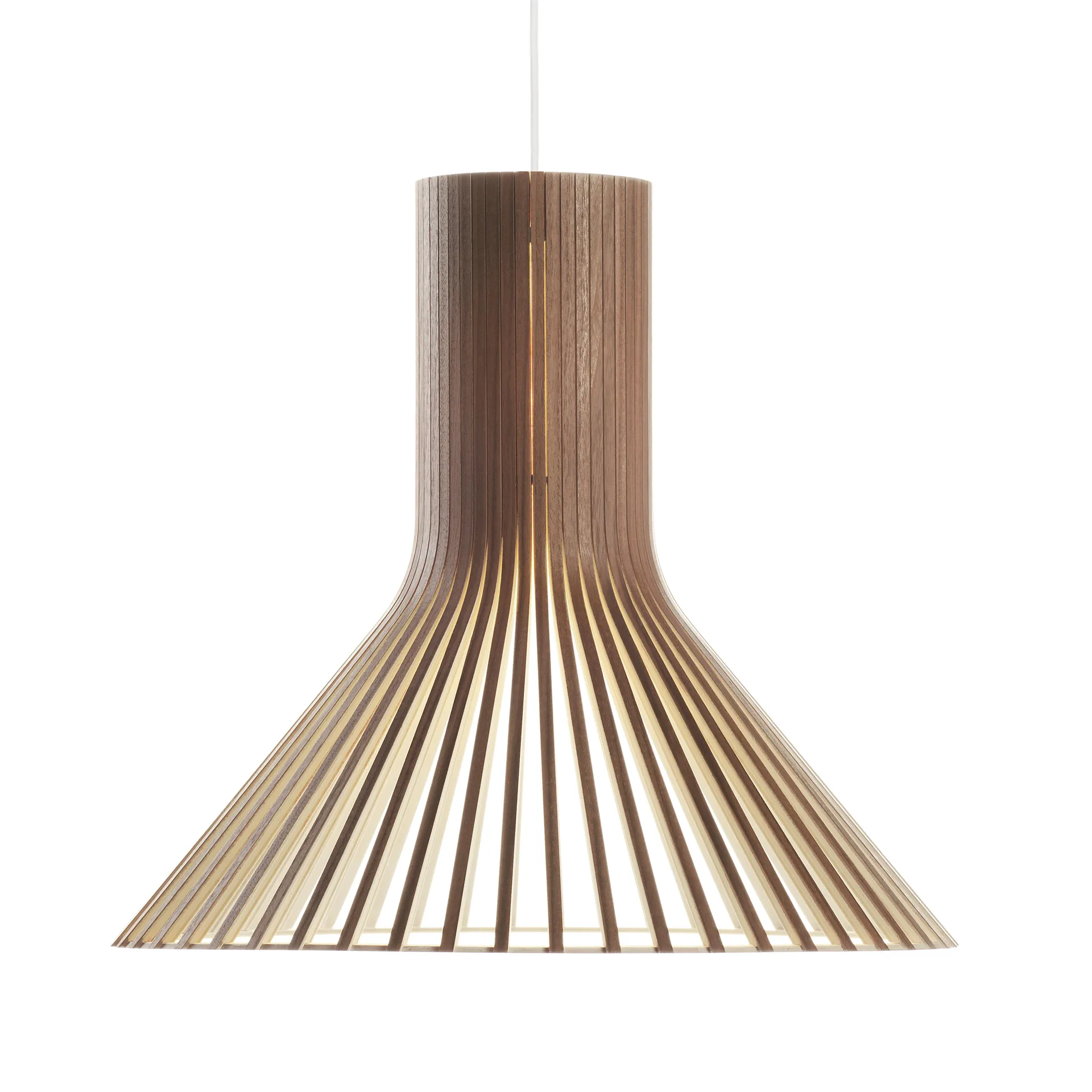 Puncto 4203, taklampe, walnut veneer Secto Design