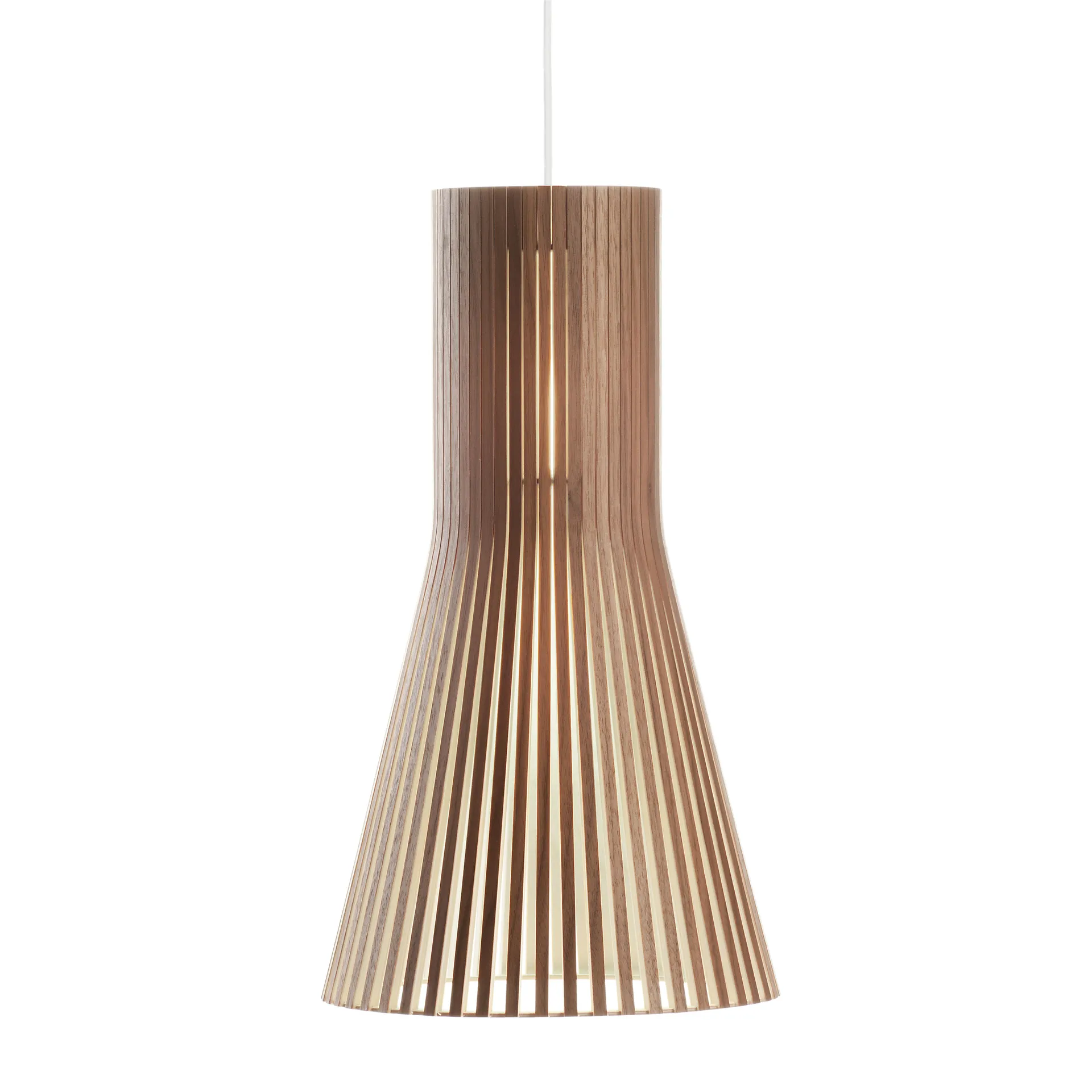 Secto 4201 taklampe, walnut veneer Secto Design