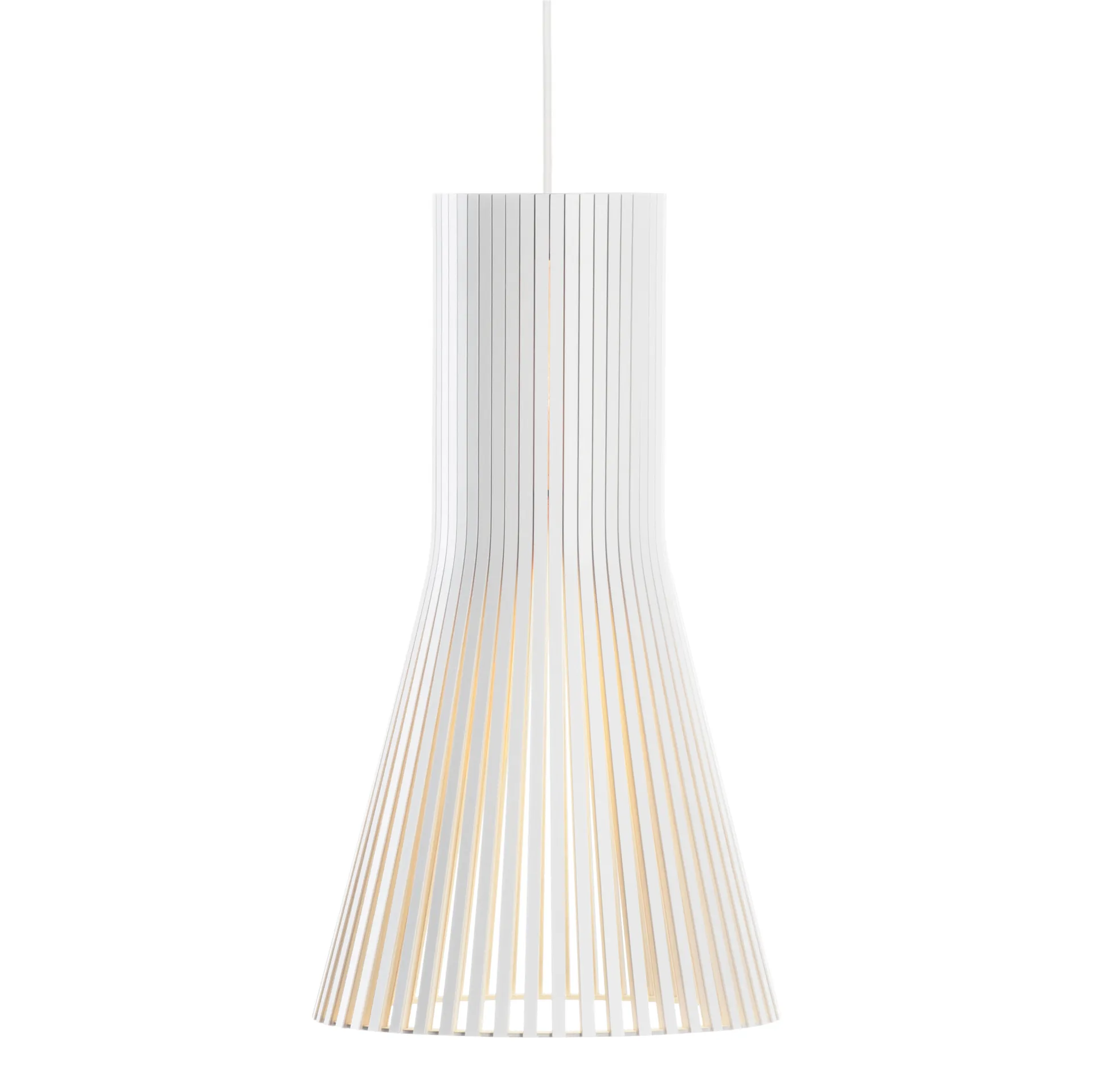 Secto 4201 taklampe, white laminated Secto Design