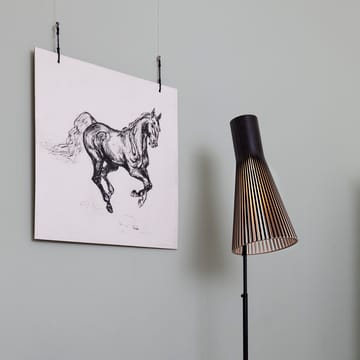 Secto 4210 gulvlampe - Black laminated - Secto Design