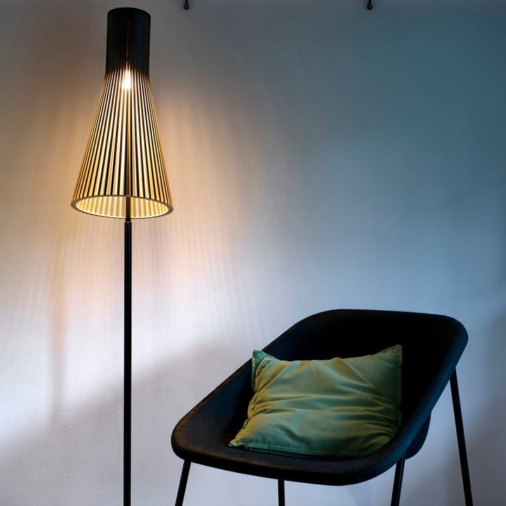Secto 4210 gulvlampe, Black laminated Secto Design