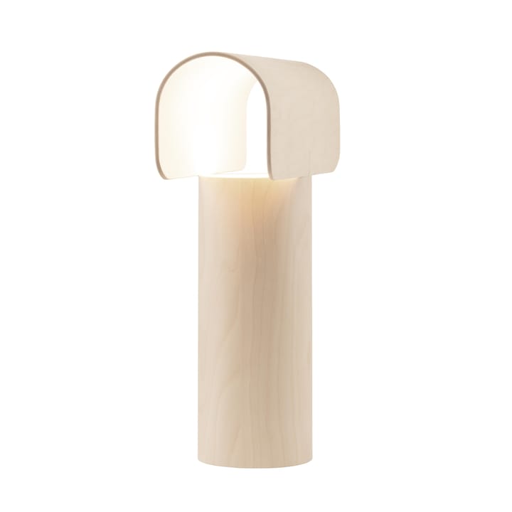 Teelo 8020, bordlampe, natural birch Secto Design
