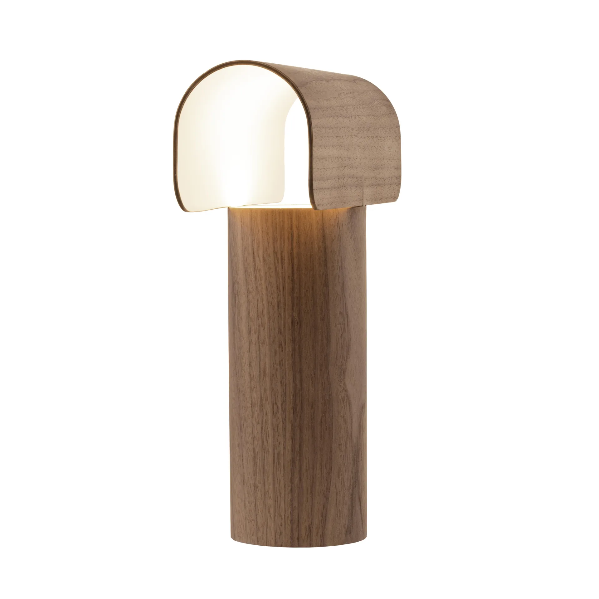 Teelo 8020, bordlampe, walnut veneer Secto Design