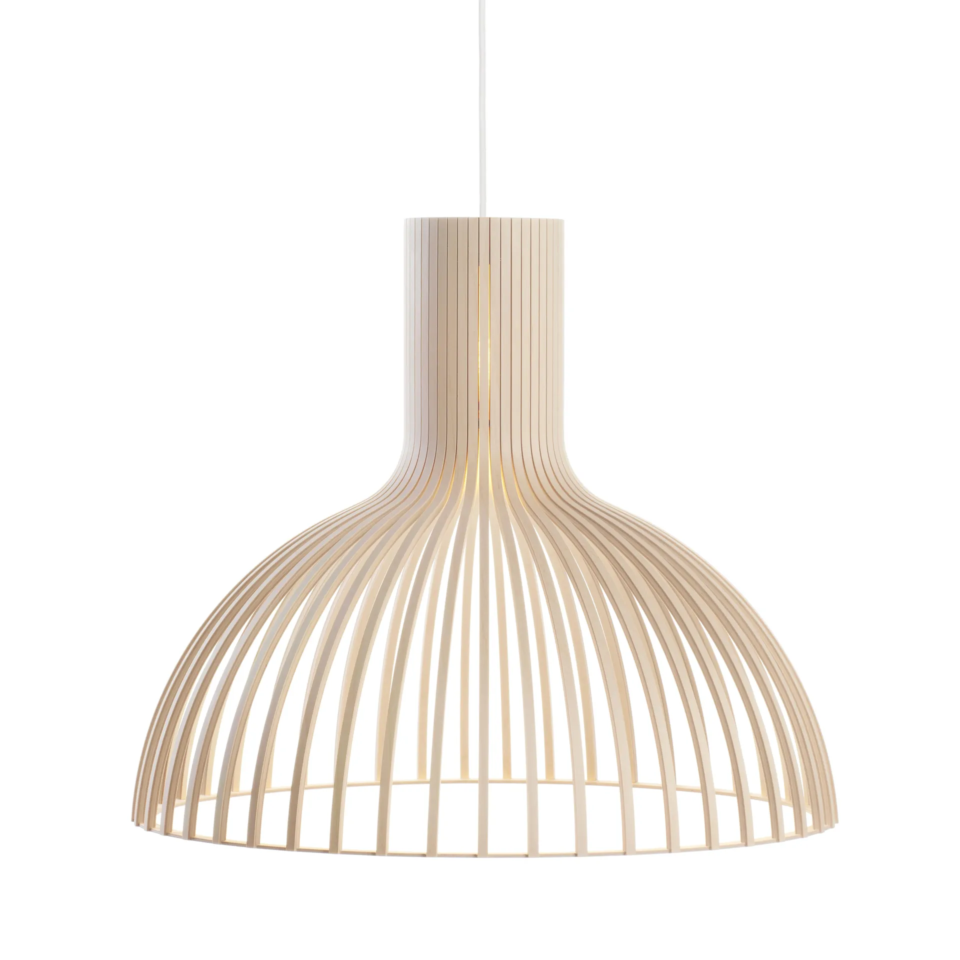 Victo 4250, taklampe, natural birch Secto Design