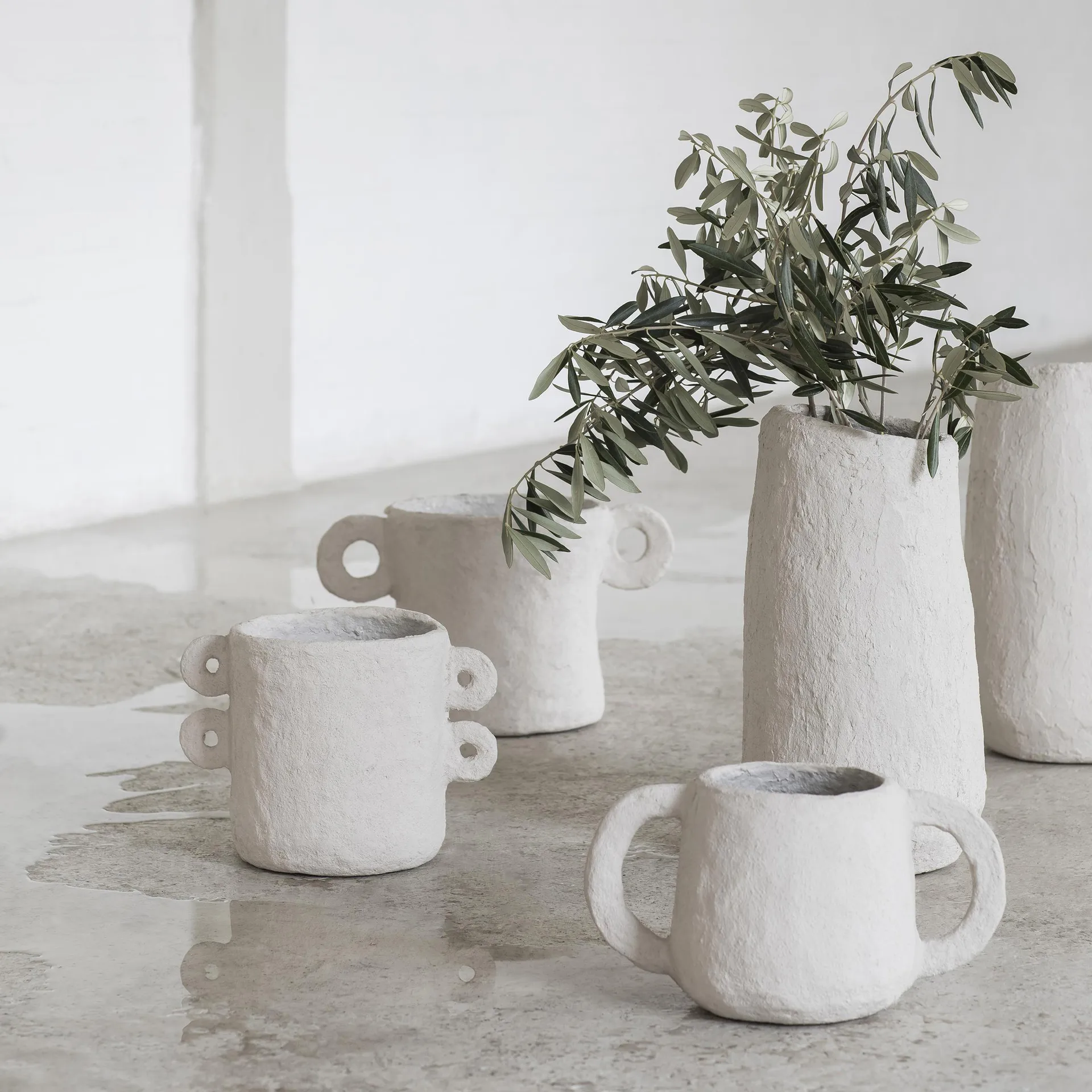 Earth krukke Ø 18 cm, Beige Serax